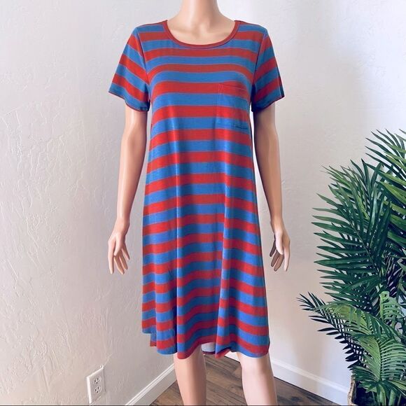 LuLaRoe Carly Hi-Low Swing Dress SMALL - Picture 2 of 10